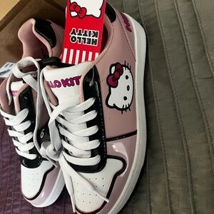 Hello Kitty Pink and Brown Sneakers - Brand new with tags, Women’s size 9